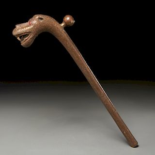 Dahomey Kingdom Fon Makpo sceptre
