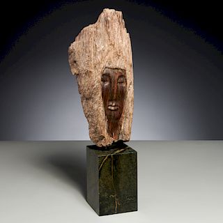 Jose De Creeft, petrified wood sculpture