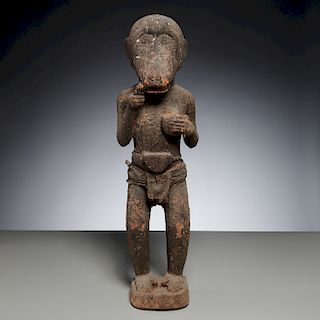 Baule Peoples, shrine monkey fetish