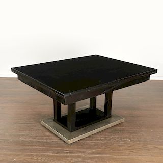Josef Hoffmann (attrib.), lacquered dining table