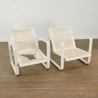 Edward Wormley, Pair "Modern Morris" armchairs