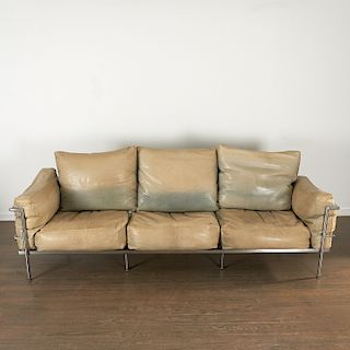 Le Corbusier (style), three-seat LC2 Sofa