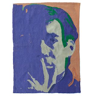 Honorata Blicharska, Warhol tapestry, c. 1975