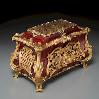 Jean-Joseph de St. Germain, ormolu mounted casket