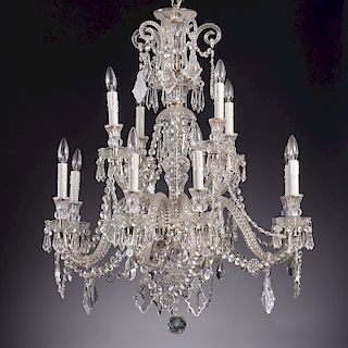 Martinez y Orts crystal 12-arm chandelier