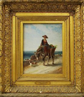 François Claudius Compte-Calix (French, 1813-1880)      Going to Market