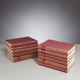 (12) Bound vols Cahiers d'Art 1938-1954