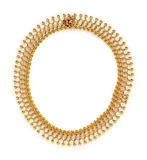 Tiffany & Co., Italy, Gold Collar Necklace