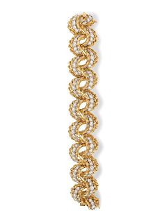 Erwin Pearl, Gold and Diamond Bracelet