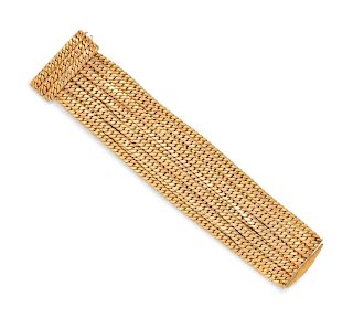 Gold Multistrand Bracelet