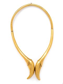 Lalaounis, 'Neolithic' Claw Collar Necklace