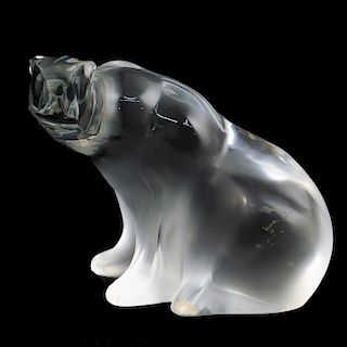 Lalique Crystal Polar Bear