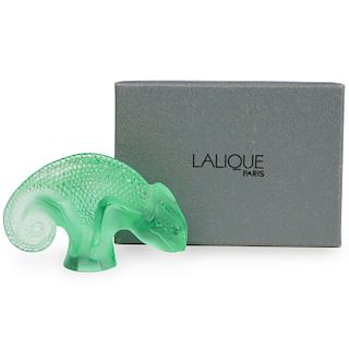 Lalique Crystal Chameleon