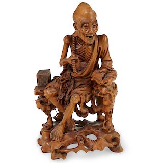 Chinese Huangyang Wood Carving