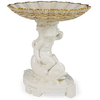 Continental Figural Porcelain Campote