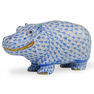 Herend Porcelain Hippo