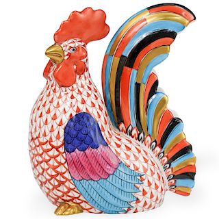 Herend Porcelain Fishnet Hen