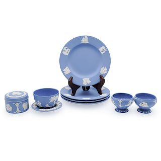 (9 Pc) Collection of Wedgewood Porcelain Jasperware