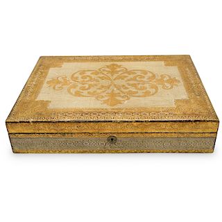 Vintage Florentia Italian Wooden Box