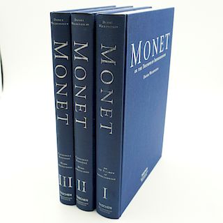 Monet Catalogue Raisonne Three Volume Set