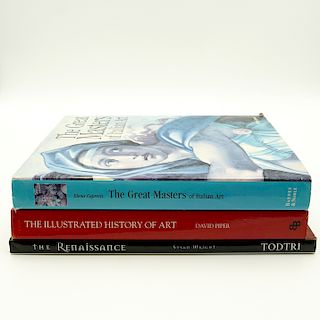 (3 Pc) Assortment Of Art Books