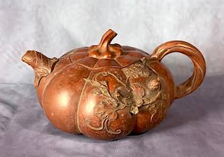 Large Chinese Yixing Teapot