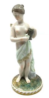 Nymphenburg Porcelain Figure of Psyche