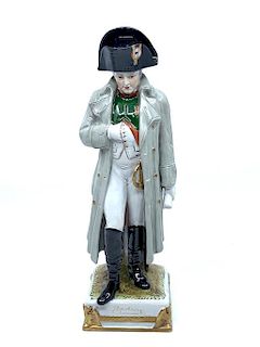 Sitzendorf Porcelain Figure, Napoleon