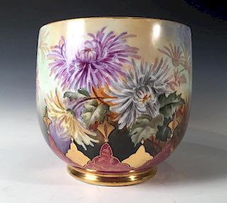 Limoges Hand Painted Porcelain Vase