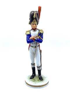 Alka Bavaria Porcelain Figure of a Soldier