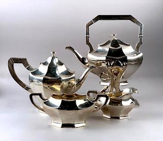Shiebler Sterling Silver Tea and Coffee Service