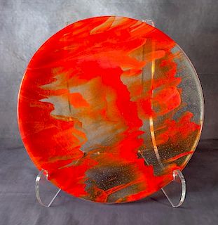 Contemporary Glass Charger