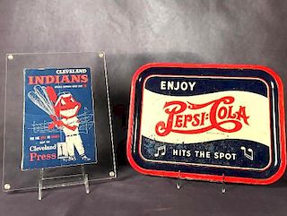 Cleveland Indians and Pepsi Memorabilia