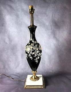 Floral Decorated Table Lamp