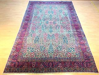 Persian Woven Wool Carpet, Kirman