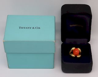 JEWELRY. Schlumberger for Tiffany 18kt Gold and