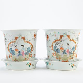 Pr: Chinese Porcelain Cache Pot/Jardiniere - Guangxu / PRC