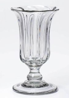PILLAR-MOLDED VASE OR CELERY GLASS