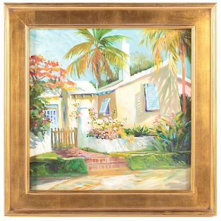 Diana Gessler. "Early Bermuda Cottage"