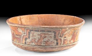 Maya Peten Polychrome Bowl, ex-Arte Primitivo