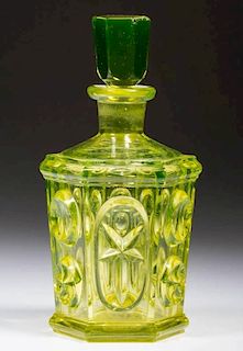PRESSED STAR AND PUNTY COLOGNE BOTTLE