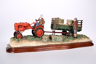 A BORDER FINE ARTS LIMITED EDITION MODEL, "CUT AND CRATED",