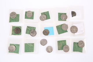 A MIXED LOT OF FOURTEEN COINS, including Philip I, George I