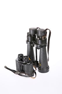 TWO PAIRS OF BINOCULARS, the first Carl Zeiss Jenoptem 8x30