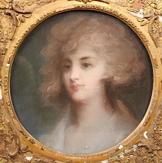 ATTRIBUTED TO JOHN RUSSELL (1745-1806), PORTRAIT OF A YOUNG