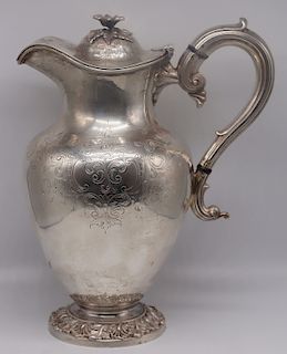 SILVER. English Hawksworth Eyre & Co Silver Teapot