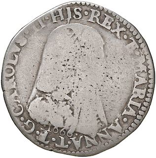 MILANO. Carlo II di Spagna. Reggenza della madre Maria Anna d'Austria (1665-1675)