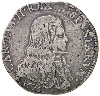 MILANO. Carlo II di Spagna (1676-1700)