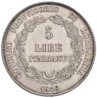 MILANO. Governo Provvisorio della Lombardia (1848)