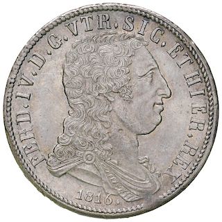 NAPOLI. Ferdinando IV (3°periodo, 1815-1816)